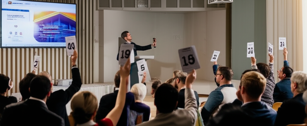 Property auction finance